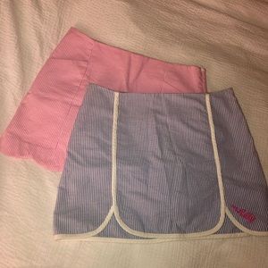 2 pair Lilly Pulitzer skorts